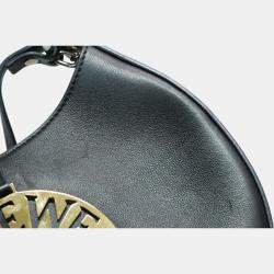 Loewe Black Leather Small Joyce Shoulder Bag