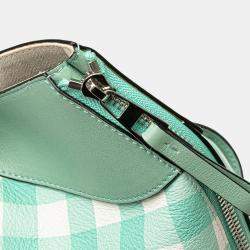 Loewe Pink/Green Small Hammock Gingham