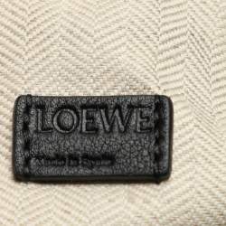 Loewe Black Leather Mini Puzzle Shoulder Bag