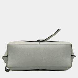 Loewe Grey Mini Gate Top Handle Satchel