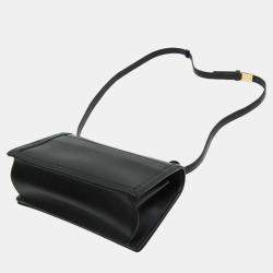 Loewe Black Barcelona Leather Shoulder Bag