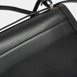 Loewe Black Barcelona Leather Shoulder Bag