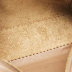 Pre Owned Loewe Beige Leather Amazona 28 Bag