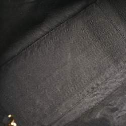 Pre Owned Loewe Black Leather Small Hammock Bag