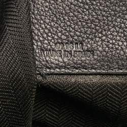 Pre Owned Loewe Black Leather Small Hammock Bag