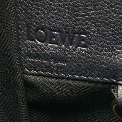 Pre Owned Loewe Black Leather Small Hammock Bag