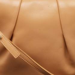 Loewe Beige Leather Paseo Shoulder Bag