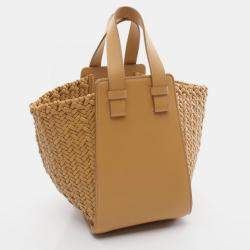 Loewe Brown Leather Hammock Compact Handbag