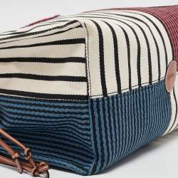 Loewe x Paula's Ibiza Multicolor Stripe Cushion Tote