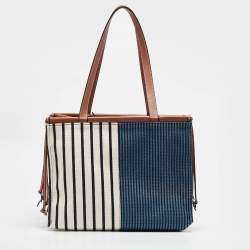 Loewe x Paula's Ibiza Multicolor Stripe Cushion Tote