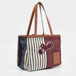 Loewe x Paula's Ibiza Multicolor Stripe Cushion Tote