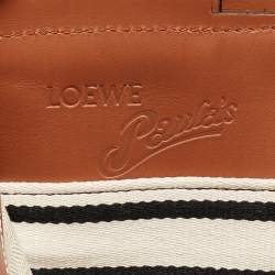 Loewe x Paula's Ibiza Multicolor Stripe Cushion Tote