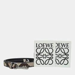 Loewe Snakeskin Handle Small Missy Bag