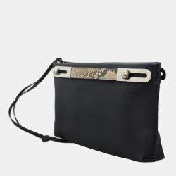 Loewe Snakeskin Handle Small Missy Bag