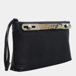 Loewe Snakeskin Handle Small Missy Bag