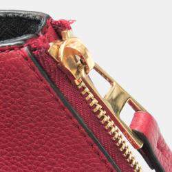 Loewe  Red Leather Hammock Medium Handbag