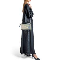 Loewe Tri Color Leather Small Puzzle Top Handle Bag