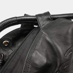 Loewe Black Lambskin Nappa Aire Handbag