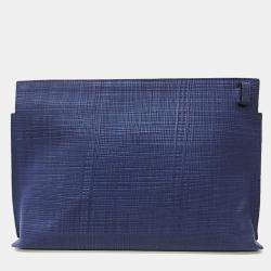 Loewe Blue Leather clutch