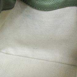 Loewe Green Leather Hammock Drawstring Mini Shoulder Bag