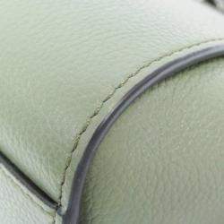 Loewe Green Leather Hammock Drawstring Mini Shoulder Bag