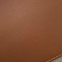 Loewe Bag Beige/Red Canvas Leather  Anagram Cuby Bag
