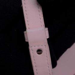 Loewe Pink Leather Size Mini Pebble Bucket Bag