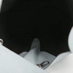 Loewe Large Sky Blue Leather Hammock Tote 