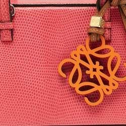 Loewe Pink Lizard Postal Frame Satchel