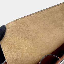 Loewe Beige/Brown Canvas Leather  Mini Anagram Tote Bag