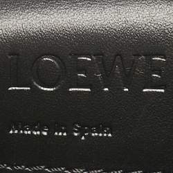 Loewe Black Leather Gusset Crossbody Bag