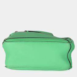 Loewe Jungle Green Calfskin Mini Puzzle Belt Bag