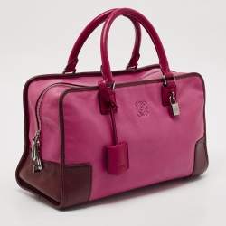 مملوكة مسبقًا Loewe Tricolor Leather Amazona 36 Satchel