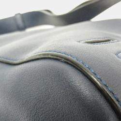 Loewe Navy Blue Leather Anton Sling Shoulder Bag