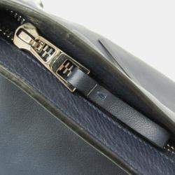 Loewe Navy Blue Leather Anton Sling Shoulder Bag