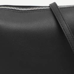 Pre Owned Loewe Black Leather Mini Hammock Crossbody Bag