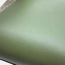 Loewe Beige/Green Canvas/Leather Small Hammock Shoulder Bag