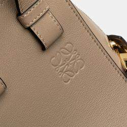Loewe Beige Small Leather Hammock Bag