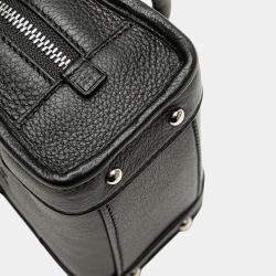 Loewe Black Micro Leather Amazona Satchel Bag