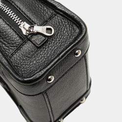 Loewe Black Micro Leather Amazona Satchel Bag