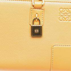 Loewe Caramel Leather Amazona Pouch Bag