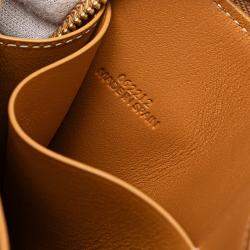 Loewe Caramel Leather Amazona Pouch Bag