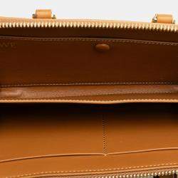 Loewe Caramel Leather Amazona Pouch Bag