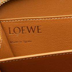 Loewe Caramel Leather Amazona Pouch Bag