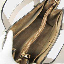 Loewe Light Beige Gate Leather Mini Top Handle Bag