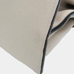 Loewe Light Beige Gate Leather Mini Top Handle Bag