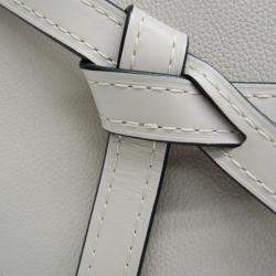 Loewe Light Beige Gate Leather Mini Top Handle Bag