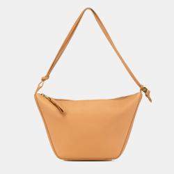 Loewe Brown Mini Leather Hammock Hobo