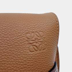 Loewe Brown Leather Gateback Small bag