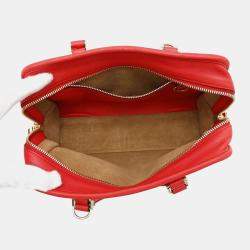 Loewe Red Leather Amazonas 23 Shoulder Bag